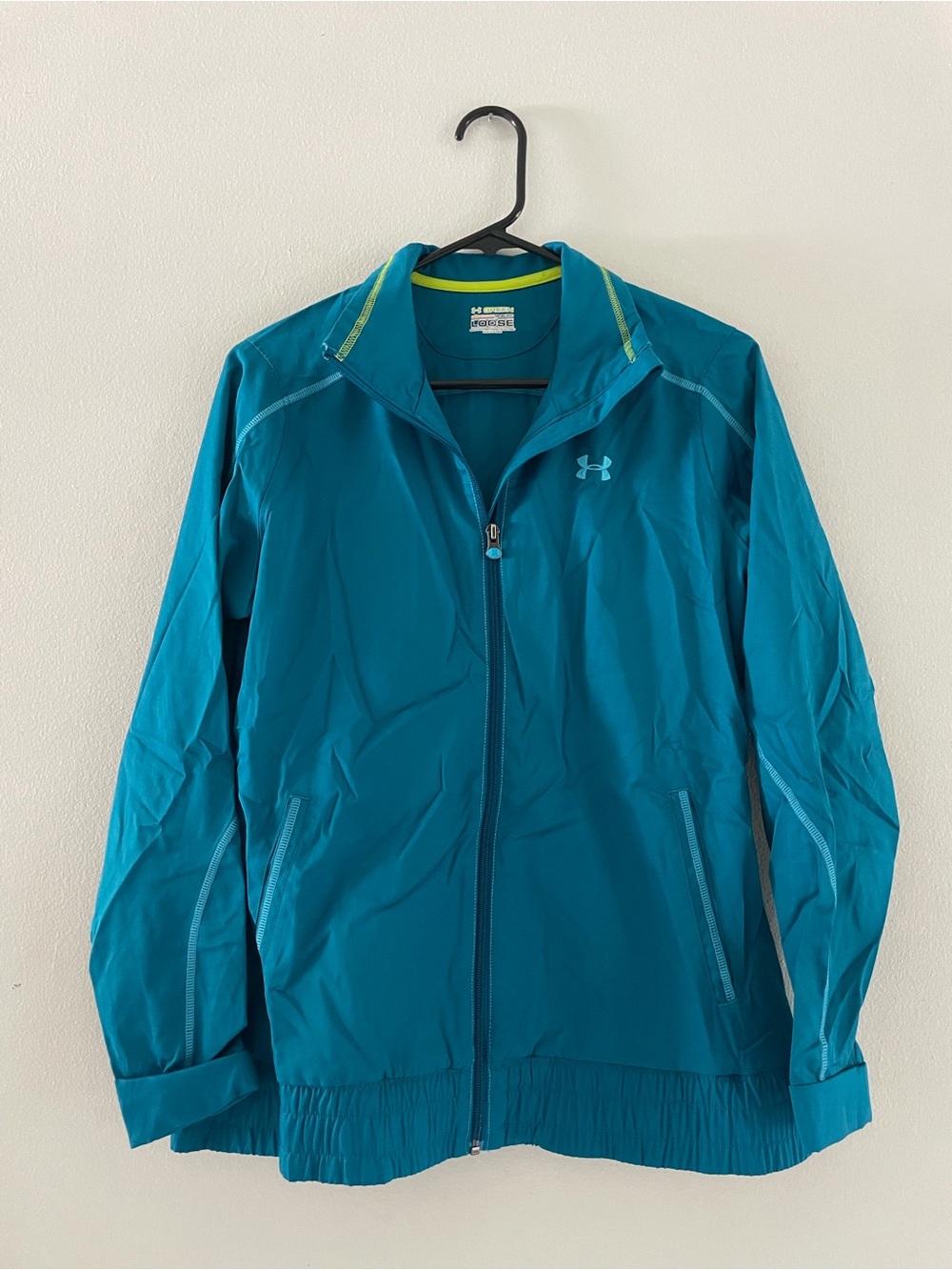 Under Armour Teal Lightweight Performance Full-Zip Jacket